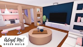 Budget Modern Family Home Speed Build 🌷 Roblox Adopt Me!