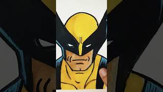 menggambar mutan idola kita semua, Wolverine #shorts