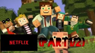 Blox Plays Minecraft story Mode Season 1 First Time (Part 1/2)(Re-uploaded🗂️)