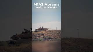 M1A2 Abrams main battle tanks in action #abramstank #usmilitary