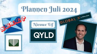 Portfolio plannen juli 2024