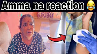 ಅಮ್ಮನ reaction tattoo ತೂದು 🤣 | DV 430