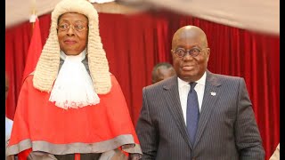 NANA ADDO LIED TO ME - FORMER CJ SOPHIA AKUFFO JOINS BONDHOLDERS TO PICKET AT FINANCE MINISTRY