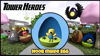 How to get Noob Inside Egg in Tower Heroes | Roblox