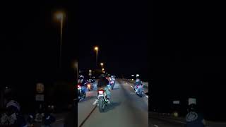 Solo Wheelie Showcase! Biker Crew Cruises in Style 🏍️🔥 #BikerCrew #Cruisin #bikelife #SpreadWheelie