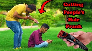 Cutting People's Hair Prank | Pranks In Pakistan | Humanitarians Mini