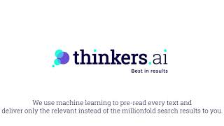 #AppliedAI2020 Thinkers.ai Use Case Presentation