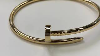 Cartier juste un clou bracelet #18kbracelet