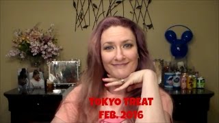 February 2016 Tokyo Treat unboxing & snacks review!!