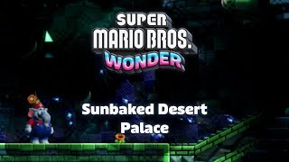 Super Mario Bros. Wonder • 4-Palace "Sunbaked Desert Palace" 100%