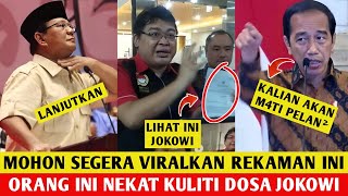 Menggemparkan.! Orang Ini Benar² Super Nekat, Jokowi Sampai Ketar-Ketir Karena Ini Terbongkar