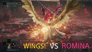 Elden Ring - Trailer Accurate Tarnished vs Romina (Crucible Wings only, No Hit, NG+)