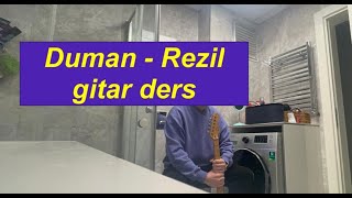 Duman - Rezil (GİTAR DERS)