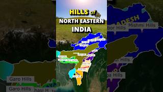 Important Hills in North East India #northeastindia #hills