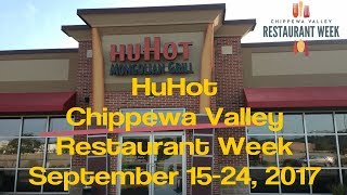 HuHot Mongolian Grill - Chippewa Valley Restaurant Week - Eau Claire WI - Sept 2017