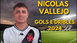 Nicolás Vallejo ► Bem vindo ao Vasco da Gama? ● 2024 Goals and Skills