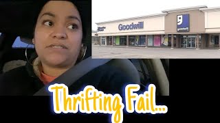 Goodwill Thift Shopping Fail…