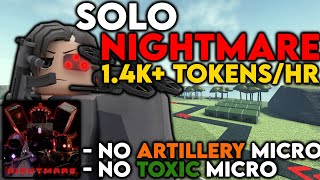 BEST Solo TB Nightmare Strategy (UPDATED!) | Tower Defense X