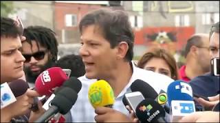 EXPLICA ESSA HADDAD ! Lula pode faltar a debate mas Bolsonaro não pode?