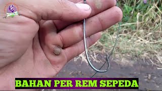 TES DAN UJI KEKUATAN BAHAN MATA KAIL BUATAN SENDIRI untuk mancing ikan gabus tehnik getek / memair