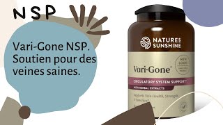 Vari Gone NSP.  Soutien pour des veines saines. (FR)