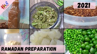 Ramadan Preparation 2021 | Tips & Tricks For Save Time | My Ramadan Pre Preparation #ramadan2021