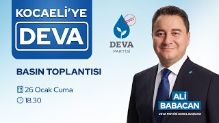 Kocaeli Basın Toplantımız