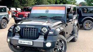 ऐसी THAR नहीं देखी होगी😱🔥Tiranga🇮🇳On Windshield #short #viralvideo #shortvideo #trending #trend