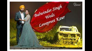 Live Balwinder Singh wed's Lovepreet Kaur Video By Bawa Photo Studio 9872689682