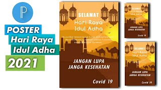 Tutorial PixelLab || Cara Membuat Poster Hari Raya Idul Adha 2021