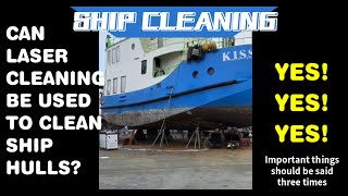 Laser Cleaning Machine for Ship | Yacht Laser Cleaner