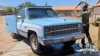 Squarebody "Oscar" First Wash in Years and A Wipe On Clear coat