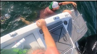 Man Overboard:  Falmouth Rescue at Sea - Cape Cod Bonito Spanish Mackerel. Trips on the BOAT S4:E17