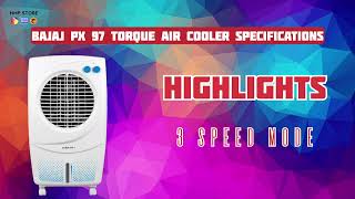 Bajaj PX97 Torque Air Cooler | Best Air Cooler Under 6000 In 2024 | Desert Cooler | Hmp Store