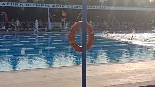 Denizli 9 - 10 yaş 50 metre serbest yaza merhaba yüzme yarışları