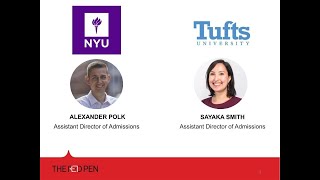 Webinar: Live Chat with Admissions - New York University & Tufts University