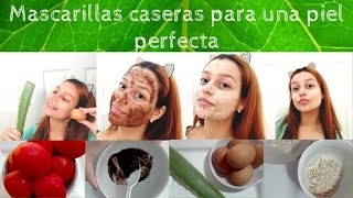 Mascarillas caseras para una piel perfecta