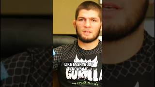 Khabib: "It is hard to go out when everybody knows you. I feel hard to handle fame."✨