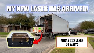 MY NEW LASER HAS ARRIVED. Welcome Home MIRA 7!