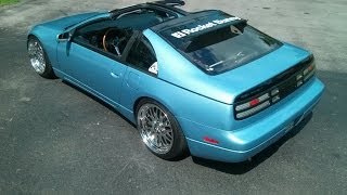 My Azure Blue Pearl 1990 Nissan Z32 300ZX NA walkaround