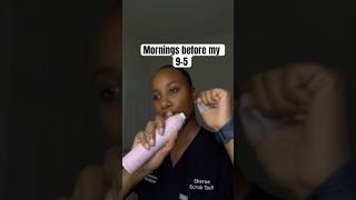 Mornings before my 9-5 as a surgical Technologist #scrubtech #morningroutine #morninggrwm