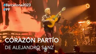 Alejandro Sanz - "Corazón partío" #99 #LaGira2023 #Barcelona