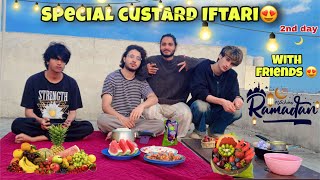 Dost Nai Special Custard Banayi Iftari Mai🤤 | Day 2 🌙