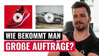 So bekommst du große Aufträge als Filmmaker! (Nike, Mercedes…)