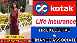 Kotak Life Insurance Job Opportunity || Job Vacancy || Kotak Mahindra Bank Job 2023 ​⁠|| Salary