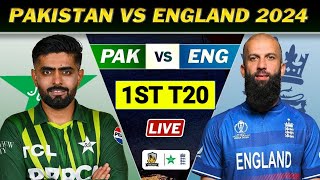 Pakistan vs England 1st T20 watch today 2024