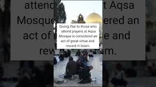 Blackburn charity feeds Muslims breaking their fast at Al Aqsa Mosque #islamicvideo #trending