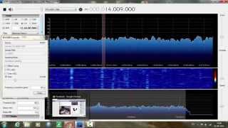 CW contest station RT4F from RUSSIA reception using RTL dongle