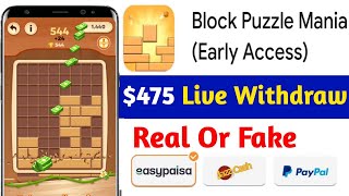 Block Puzzle Mania Live Withdrawal • Unlimited Cashout Dito Direct Gcash • Legit or Fake