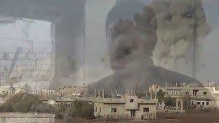 Русские в Сирии.Putin is bombing ISIS. 2016.